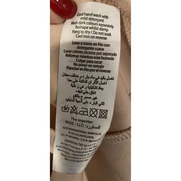 Blush Scuba Lace Sweetheart Dress Size 10 NWT By ”Quiz” for Lord & Taylor - Picture 8 of 9